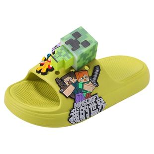 儿童拖鞋秋冬季新款幼儿园小朋友我的世界防滑耐脏宝宝凉拖鞋外穿