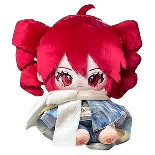 重音teto属性同人20cm棉花娃娃公仔玩偶二次元生日可爱换装送礼物