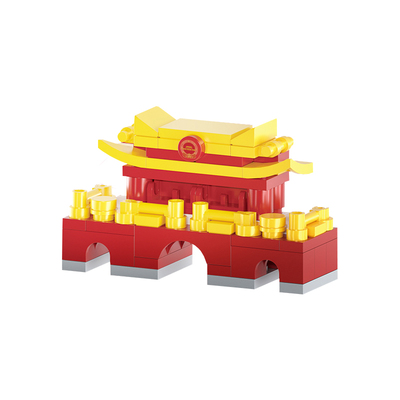 著名建筑磁吸冰箱贴积木