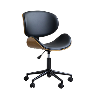 顾家家居电脑椅家用舒适中古风简约办公椅书房桌轻奢靠背升降转椅