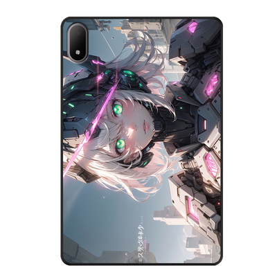 适用OPPO Pad Mini保护套可爱少女OPD2515平板外壳轻薄防摔机甲创意