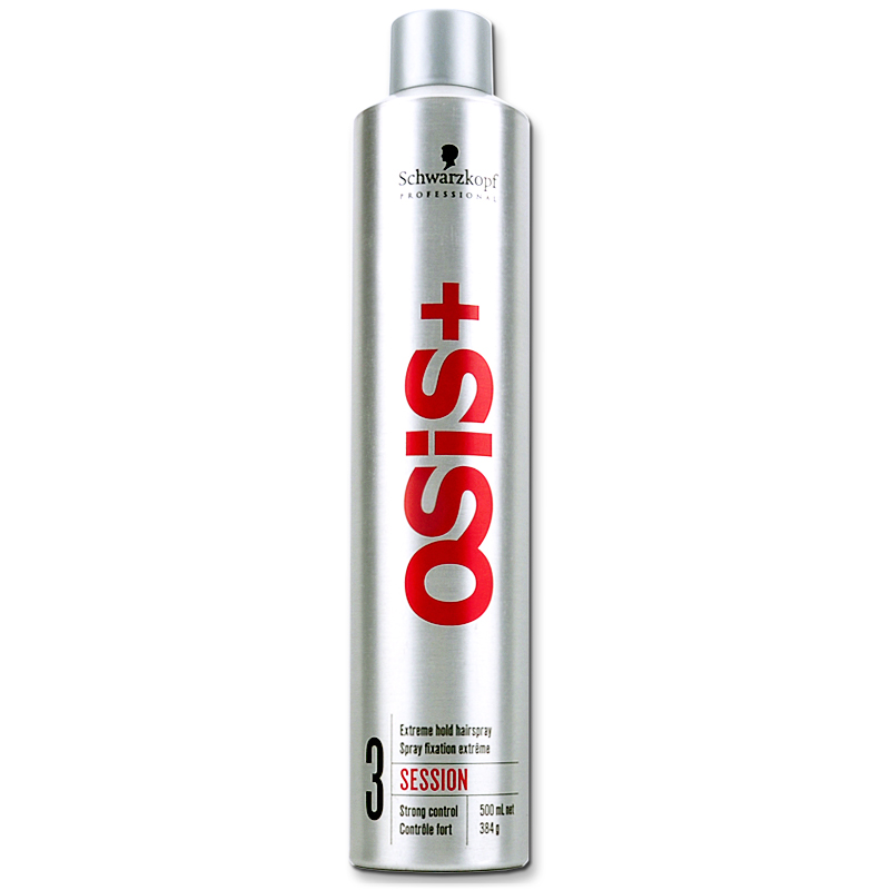 新装进口施华蔻发胶3度尚丝强力定型喷雾干胶黑人头银胶3号500ml