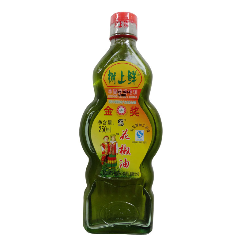 重庆树上鲜麻油花椒油特麻特香四川特产凉拌鲜花椒家用麻椒250ml