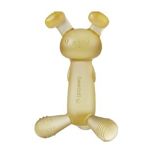 蓓兜小兔子宝宝牙咬胶婴儿磨牙防吃手神器硅胶玩具口欲期水煮