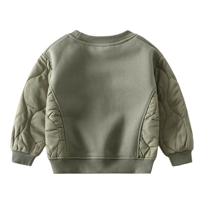 男童加绒一体绒秋冬款卫衣