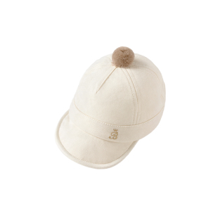 babylove婴儿帽子春秋季鸭舌帽宝宝软檐帽可爱纯棉百搭外出帽子