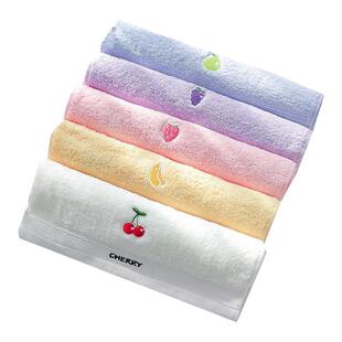 洁丽雅纯棉毛巾10条装全棉柔软吸水美容不掉毛儿童薄款洗脸女士