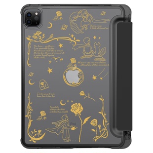 2024新款ipadpro11保护套2022带笔槽2021适用苹果10平板pro12.9英寸壳防弯22年12第四代三硬壳13全包防摔三折