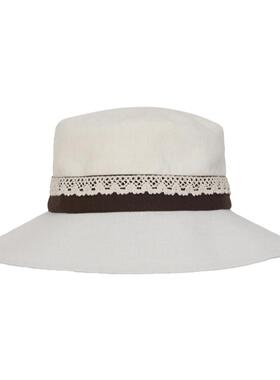 palavas简约度假风亚麻礼帽新品