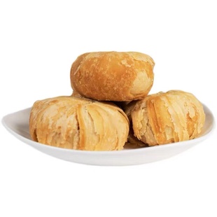 山东特产莱芜益锦黄金酥中秋月饼办公休闲小零食点心酥饼50g散装