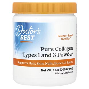 现货美国Doctor s Best Collagen水解胶原蛋白粉 200g 1和3