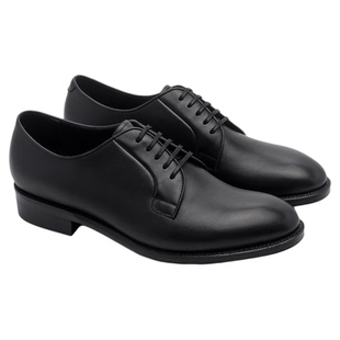 MATTINA秋冬新款正装真皮皮鞋手工固特异工艺舒适透气合脚