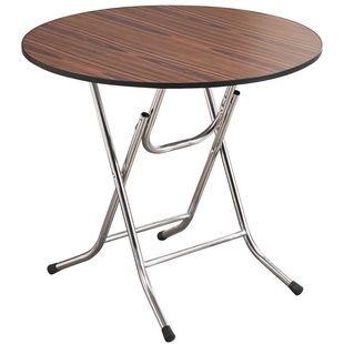 可折叠桌简易餐桌出租屋家用简易小户型租房圆桌饭桌吃饭摆摊桌子