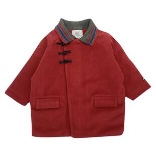 男童红色年服外套2026冬款新款中小儿童宝宝加棉加厚中国风棉服