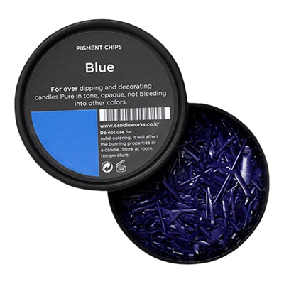 香薰蜡烛固体颜料蓝色blue
