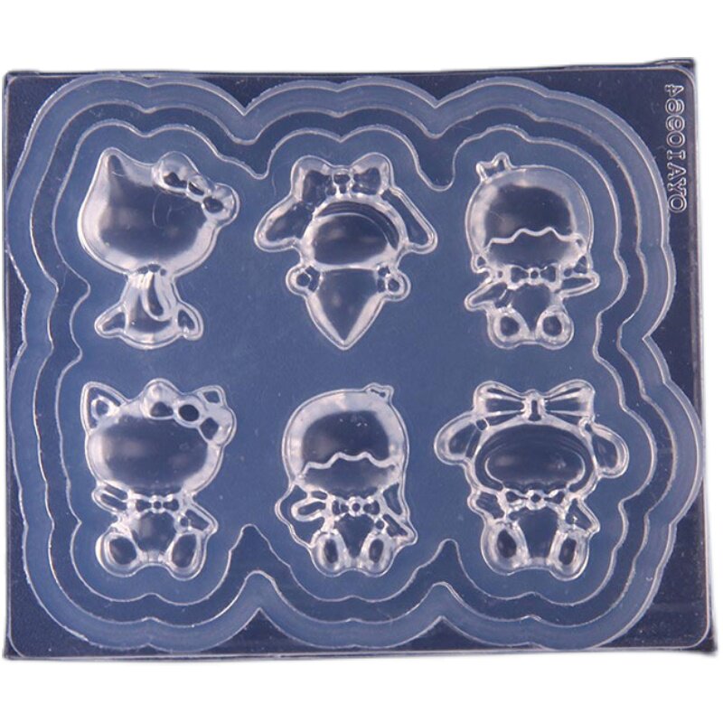 美甲3d立体雕花模具几何硅胶软