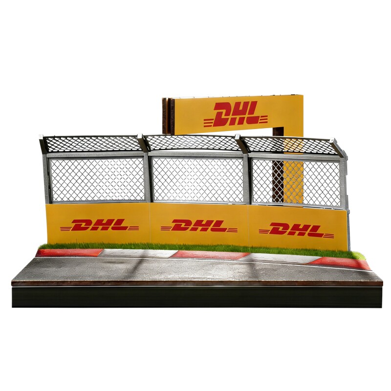 收藏家1:64微缩场景F1赛道模型桌面摆件适用于比美高合金车模展示