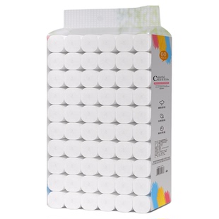 冬兰卫生纸无芯卷纸家用实惠装批发工厂直销10斤60卷厕所纸巾粗卷