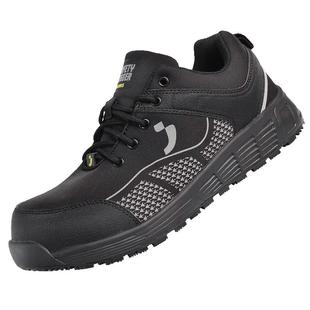 劳保鞋秋季轻便防砸防刺防静电鞋耐磨工地安全鞋男SAFETYJOGGERS
