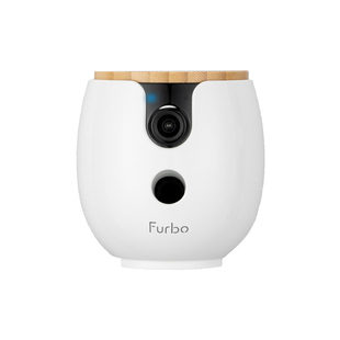 Furbo Mini宠物摄像机360度转动2K超高清画质智能监控投食摄像头