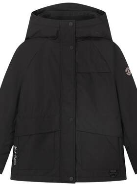 暇步士女童风衣大童休闲保暖外套