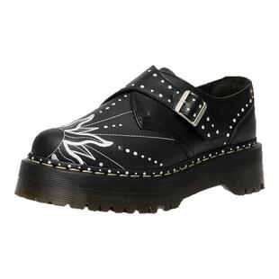 Dr.Martens马丁博士Monk Quad SF新款爆款时尚刺绣小厚底皮鞋单鞋