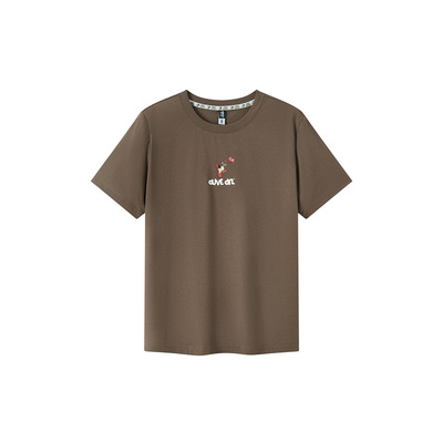 凉感短袖森马印花夏季