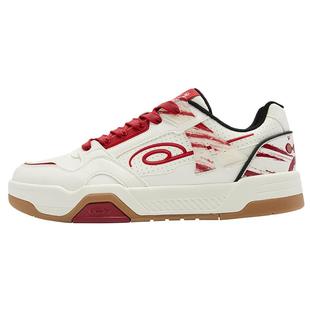 行舟|乔丹红色本命年潮流厚底运动板鞋男鞋2025新款复古休闲新年