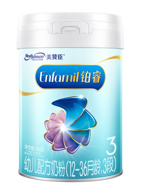 美赞臣铂睿3段奶粉909g6罐含DHA