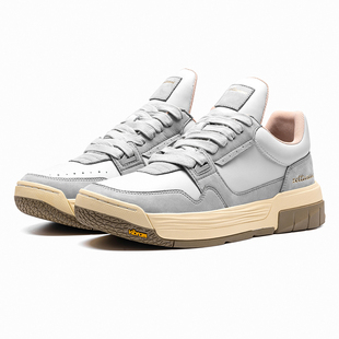 zettaranc板鞋软弹v底欧洲真皮低帮休闲潮流时尚2023新款男女增高