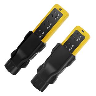 交流取电器插座充电桩转换接头电动车放电插头新能源汽车外转换器