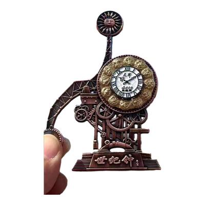 海鸥博物馆文创世纪钟冰箱贴金属