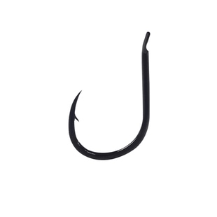 宝狐日本进口纯黑伊势尼鱼钩 钨黑墨黑有倒刺 无刺鲫鱼鲤鱼大物钩
