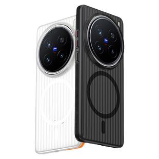 迈博旅MBL【裸感顶配】适用VIVOX200Ultra手机壳X300Pro瓦楞光栅壳全包边mini简约磁吸磨砂X200S超薄散热保护