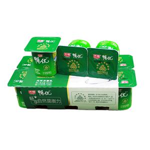光明畅优酸奶100g*16杯 植物乳杆菌原味草莓味风味发酵乳学生早餐