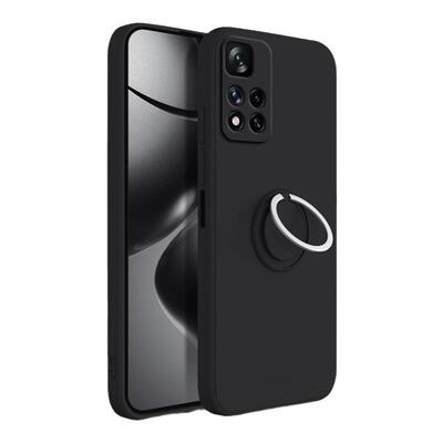 适用红米Note11Pro手机壳RedmiNote11小米Redmi新款pro+带支架指环扣硅胶por十保护套5G4g114g115g全包防摔s
