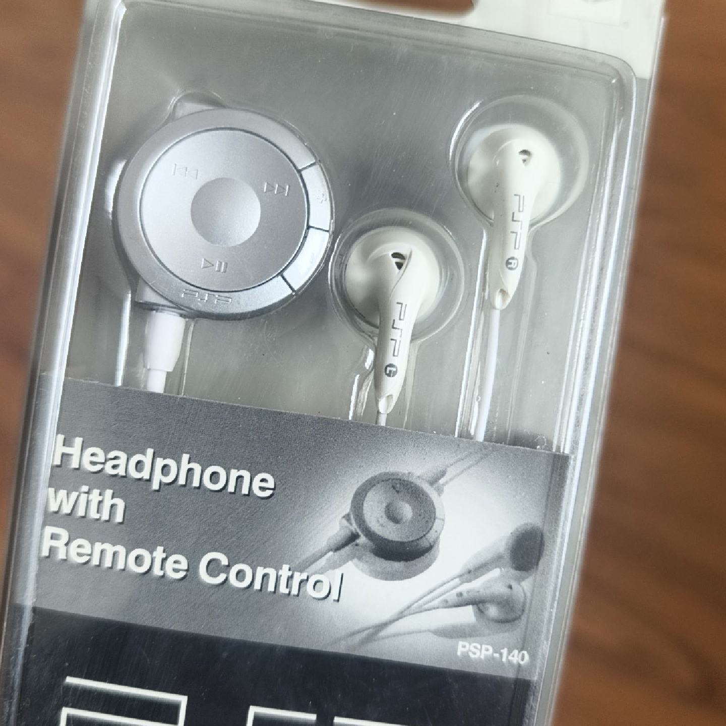 【请询价】原装PSP-140线控耳机，带原包装，使用，保