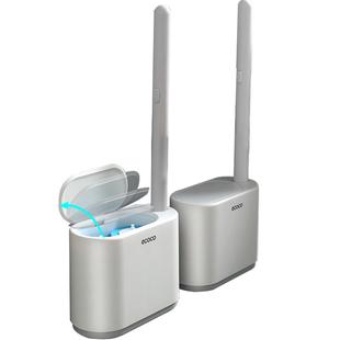 ecoco一次性马桶刷家用壁挂替换头刷神器清洁卫生间厕所刷子套装