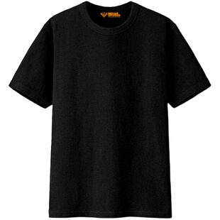 核爆炸欧版纯棉全棉超宽松加肥加大黑白纯素色夏季打底短袖t恤男