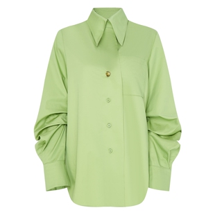 IDPAN简约干练长袖衬衫女冬季新款高端女装设计感气质衬衣