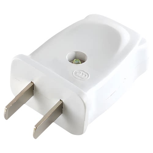 包邮 可转动纯铜二极2脚电源插头 家用接线插座头 250V/220V 10A