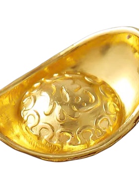 铜元宝实心摆件开业乔迁礼品