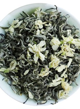 君子水飘雪浓香特级四川茉莉花茶