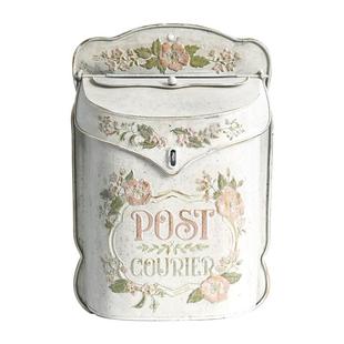 欧式复古铁艺信箱创意家居意见箱壁饰收纳箱户外花园壁挂装饰摆件