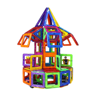 磁力片散片兼容麦格弗金宝贝MAGSPACE配件补充磁铁积木玩具强吸力