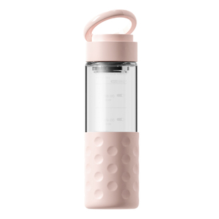 富光玻璃杯便携大容量创意随手杯子 男女士情侣带盖过滤ins花茶杯