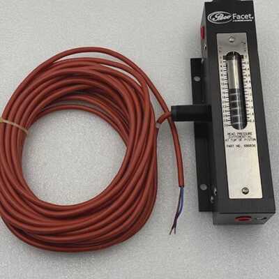 Schultz Peco Facet SC-5150 Differential Pressure Gauge with
