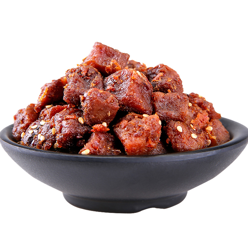 黔五福蔬菜猪肉干猪肉粒肉丝非猪肉脯休闲零食解馋贵州旅游特产