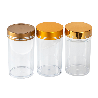 新款加厚瓶子西洋参枸杞石斛罐子药材粉末亚克力瓶塑料瓶包邮批发