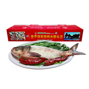 查干湖特大有机胖头鱼15斤查干湖鱼年货春节礼盒海鲜年夜饭大礼包